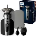 Philips Rasierer Prestige Nass- und Trockenrasierer für Herren mit SkinIQ-Technologie, Qi-Lade