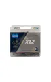 KMC Fahrrad Kette X12 Aurora Blue Kompatibilität: 12-fach | SB-Verpackung | blau