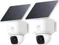 eufy eufyCam Solo E30 2er Pack Solar Außenkamera 360 KI Tracking 2K kabellos