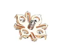 Taffstyle Piercing-Implantat Aufsatz für Dermal Piercing Kristall Princess Cut, Aufsatz für Dermal Anchor Piercing Hautanker Implantat Skin Diver