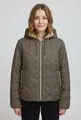 ONLY Steppjacke ONLMIKI HOOD QUILT JACKET CC OTW mit seitlichem Kordelzug am Saum