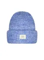 Barts Damen Beanie Strickmütze Owlet gestrickte Wintermütze mit Umschlag 3602 Blue 04