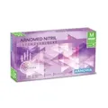 ARNOMED Nitril Lavender Violet Einmalhandschuhe, puderfrei, lila 383-M , 1 Packung = 100 Stück, Größe M