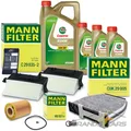 MANN INSPEKTIONSPAKET A FÜR MERCEDES C E-KLASSE W204 W212 GLK CLS 300 350 CDI