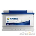 VARTA AUTOBATTERIE 12V 72Ah STARTERBATTERIE 680A ERSETZT 65AH 66AH 68AH 69 70 71