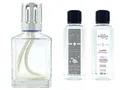 Lampe Berger Essentielle Carree Set, Glas, Trasparente, 28,5 x 14,5 x 14 cm, 1 Einheiten