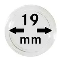 Lindner 2250019P Münzenkapseln 19mm 10er Pack
