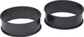 Eierringe KitchenCraft KitchenCraft für Spiegeleier oder verlorene Eier, Omeletts und kleine Pfannkuchen, Antihaftmaterial, Set de 2 Stück, Farbe schwarz, 12 x 17 x 22 cm