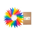 PHENO FLAGS Wimpelkette mit 7 Farben, 10m - Outdoor & Indoor geeignete Party-Dekoration für Events, wiederverwendbar