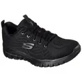Skechers GRACEFUL - GET CONNECTED Sneaker Freizeitschuh, Halbschuh, Schnürschuh in Schuhweite G (weit) schwarz 37 EU