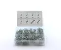 Druckfedern Sortiment 246 tlg. Druckfeder Stahlfedern Sortiment Feder Federn NEU