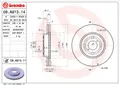 BREMBO 09.A913.11 Brake Disc for DAIHATSU,TOYOTA,TOYOTA (FAW)