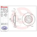 2x Bremsscheibe BREMBO 09.A913.11 passend für DAIHATSU TOYOTA