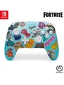 PowerA Enhanced Wireless Controller for Nintendo Switch - Fortnite Sticker Mania - Controller