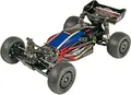 Tamiya 300058370 - Dark Impact Buggy DF03, ferngesteuertes 4 WD Offroad Fahrzeug, 1:10, Elektromotor, Bausatz, Black, Dunkelblau