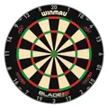 Winmau Dartscheibe Steeldartscheibe Blade 6 Triple Core Carbon, 3-schichtige Sisalfaser-Verarbeitung