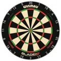 Winmau Dartscheibe Dartboard Blade 6 Triple Core Carbon, (Packung), carbonfaserverstärktem Sisal