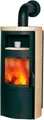 HARK Kaminofen »Vito WW GT ECOplus 8,4 KW«, 3,3 kW, Dauerbrand, creme