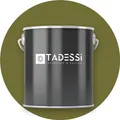 TADESSI Wandfarbe Grün - Pistazie - abwaschbare Innenfarbe matt - Dispersionsfarbe - Geruchsarm und Lösemittelfrei - 1 Liter Gebinde