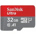 SANDISK Ultra microSDHC 32GB 120MB/sáA1 Class 10 UHS-I + SD Adapter