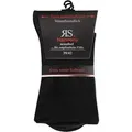 2 Paar Socken Baumwolle Herren extra weit breit ohne Gummi RS Harmony schwarz Gr. 43/46 - Schwarz - 43-46