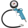 Reifenfüll-Messgerät 9041-1, Reifen-Füllgerät blau/schwarz, Messbereich bis 12 bar
