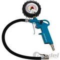 HAZET DRUCKLUFT-REIFENFÜLLER REIFEN-PRÜFER FÜLL-PISTOLE MANOMETER 0-12 BAR
