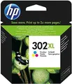 HP 302XL - Hohe Ergiebigkeit - farbstoffbasiert dreifarbig - Original - Tintenpatrone - für Deskjet 11XX, 21XX, 36XX, Envy 45XX, Officejet 38XX, 46XX, 52XX