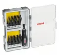 BOSCH Bit-Set Schraubendreher-Set mit Handgriff, 37-teilig 2607017320, inkl. Bithalter-Schraubendreher