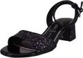 Buffalo Damen Komfort Sandalen Rainelle 1291601 Schwarz
