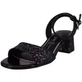 Buffalo 1291601 Rainelle Purple Black Sandale schwarz 40