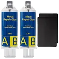 Metallkleber 160g  Hitze beständig Reparatur Kleber für Metall Keramik Kunsts...