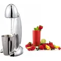 MIA ProBlend Milchshaker / Eiweißmixer 100W, 4in1 Funktionen ( Frappe Mixer, Milch Shaker, Cocktail Mixer, Eiweißshaker), 2 Stufen Standmixer, Mi... - Silber