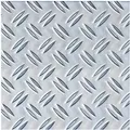 Alberts - Strukturblech, Riffel-prägung, Alu Natur, Bxlxs 250 X 500 X 1,5 Mm