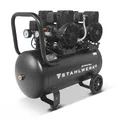 STAHLWERK Kompressor mit 50 L Tank (ST-510 Pro) – ölfrei & leise, 10 bar, 3,94 PS (2,9 kW), 500 l/min, 70 dB, Druckluftkompressor mit Brushless-Motoren, Silent-/Flüsterkompressor, Kolbenkompressor