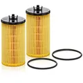 2x Ölfilter MANN-FILTER HU 612/2 x für Opel Chevrolet Fiat Alfa Romeo Saab