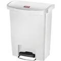 Rubbermaid Pedaalemmer 76223996 Polyethyleen Wit