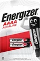 Energizer Alkalibatterie 1,5V AAAA (E96/25A) 2 Stk
