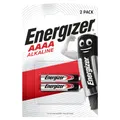 2x Energizer AAAA Batterien Alkaline 1.5V LR61/LR8D425/25A/FSB2 600mAh