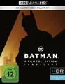 BATMAN 1-4 COLLECTION -   8 ULTRA HD BLU-RAY NEU