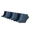 PUMA unisex Sneaker Socken Kurzsocken Sportsocken 261080001 9 Paar, Farbe:Blau, Menge:9 Paar (3 x 3er Pack), Größe:39-42, Artikel:-460 denim blue