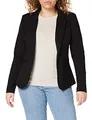 ICHI IHKATE BL Damen Blazer Kurzblazer Jacke Ein-Knopf-Blazer mit Stretch und Reverskragen, Größe:S, Farbe:Black (10001)