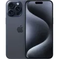 Apple iPhone 15 Pro Smartphone (17 cm/6,7 Zoll, 256 GB Speicherplatz, 48 MP Kamera) blau 7,67 cm x 15,99 cm x 0,82 cm