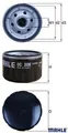 MAHLE OC306 Ölfilter Motorölfilter für BMW