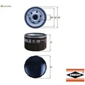 ÖLFILTER OC 306 FÜR BMW i3/MONOCAB/I01 0.0L 0cyl i3 MONOCAB I01 0.6L 2cyl