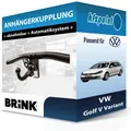 Für VW Golf V Variant 01.2007-07.2009 BRINK Anhängerkupplung abnehmbar neu