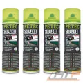 4x PETEC 500ml SEILFETT DRAHTSEILFETT ZAHNRADFETT KETTEN HOHLRAUMVERSIEGELUNG