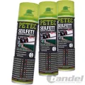 3x PETEC SEILFETT SPRAY 500 ML DRAHTSEILFETT ZAHNRADFETT KETTENFETT GLEITFETT