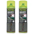 Petec 2x Seilfett Drahtseilfett Zahnradfett Kettenfett Gleitfett Spray 500ml