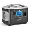 VEVOR Tragbare Powerstation, 600W Solargenerator, 493Wh LiFePO4-Akku-Backup mit 7 Ausgängen, Geeignet für Notfälle zu Hause, Camping im Freien, ...